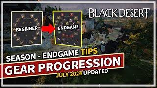 Black Desert Gear Progression from Beginner to End Game - July 2024 Updated