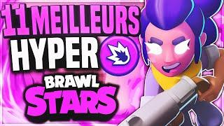 Les 11 MEILLEURES HYPERCHARGES de BRAWL STARS - BRAWL STARS FR