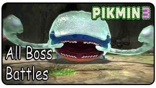 Pikmin 3 - All Bosses