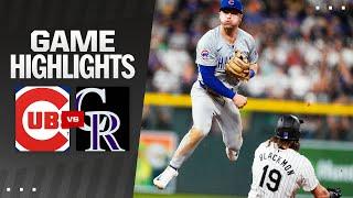 Cubs vs. Rockies Game Highlights (9/13/24) | MLB Highlights