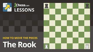 The Rook | How to Move the Chess Pieces #shorts