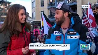 KCRA 3 Olympic Zone Travis Ganong Feb 10 2018