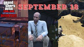 GUN VAN,  SHIPWRECK & G'S CACHE LOCATION TODAY SEPTEMBER 18 IN GTA ONLINE