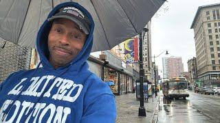 Live in the Hood: Rainy Street Adventure in Newark