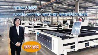 1000W 2000W 3000W 4000W Steel Laser Cutters Fiber Laser Cutting Machine