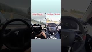 Usa Tesla vs India xuv