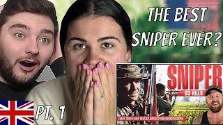 Brits React to America's Legendary Marine Sniper - Carlos "White Feather" Hathcock - Part 1