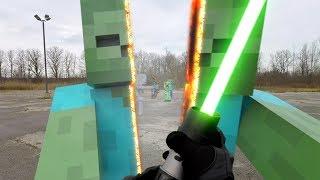 Star Wars vs Minecraft Real Life