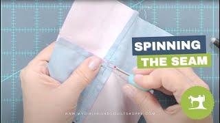 Perfectly Flat Quilt Blocks: Learn How to Spin the Seam!