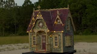 Haunted Dollhouse Makeover - Whimsically Spooky Orchid By Greenleaf