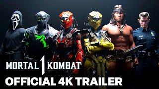 Mortal Kombat 1 - Ghostface, T-1000, Conan, Noob Saibot, Sektor and Cyrax Official Reveal Trailer