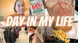 VLOG: Renewing my RN and NP license, Coat shopping, Trader Joes winter grocery haul