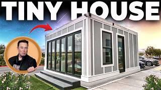 Inside Elon Musks $10,000 Tesla TINY HOUSE