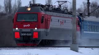 ЖЕЛЕЗНОДОРОЖНАЯ ПОДБОРКА  / RAILWAY COMPILATION # 127