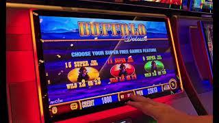 BUFFALO BONUS JACKPOT WIN!!!!!!! #lasvegas