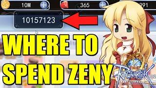 WHERE TO SPEND YOUR ZENY IN THE RAGNAROK - TOP 5 Things You Should Do with Your ZENY!