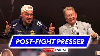 Tyson Fury Full Post-Fight Press Conference! | FURY VS USYK! 