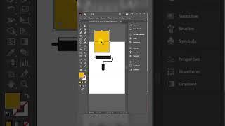 Step-by-Step Modern Logo Creation in Illustrator #logodesign #shorts #logo #illustration