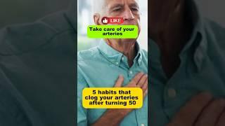 5 Habits Silently Clogging Your Arteries After 50 #healthyliving #wellness #health #healthyfood