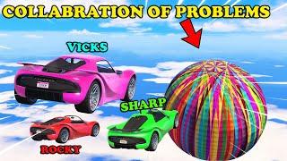 This is The Collabration Of Problems | Gta V | Vicks Gaming