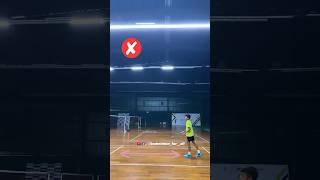 Stance for singles #badminton #badmintonplayer #badmintontraining #badmintonlovers #sport