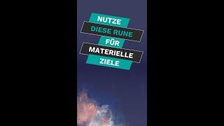 Diese Rune manifestiert dir Wohlstand #manifestieren #manifestierenlernen #shorts