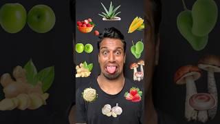 Biku Eating||ASMR||Bitter vegetables eating||alovera,garlic,litchi eating||bikram phuyal #biku #asmr