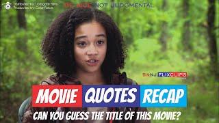 Movie Quotes Recap | One of 2012's Best Movies | flixclips series