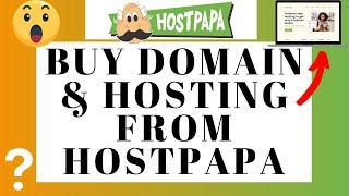 How To Buy Domain & Hosting From HostPapa (2023)  | HostPapa Tutorial