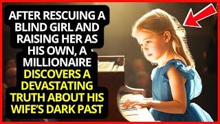 The Millionaire Rescued a Blind Girl and the Shocking Truth About Her Mother