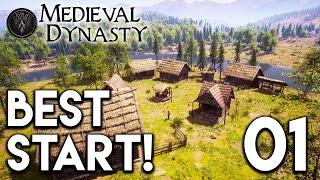 Medieval Dynasty BEST START! OXBOW Let's Play E1