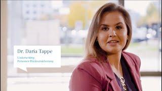 Dr. Daria Tappe, Mathematikerin, Underwriter Personen-Rückversicherung