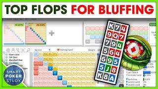 How to Learn Which Flops are GREAT for Bluffing (Flopzilla Pro Tutorial)