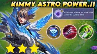 KIMMY ASTRO TITAN.!! WYRMSLAYER STAR-CORE: LIGHT.!! MAGIC CHESS MOBILE LEGENDS