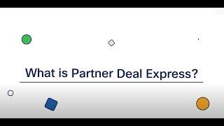 Cisco Partner Deal Express -  infographic video