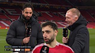 Bruno Breaks Record! Man Utd 4-1 Real Sociedad (5-2 Agg) | Amorim & Scholes Reactions!