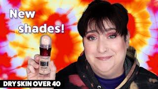 MAYBELLINE INSTANT AGE REWIND ERASER TREATMENT MAKEUP | Dry Skin Review & Wear Test