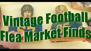 Vintage Football Flea Market Finds