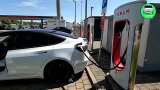 630km Tesla Roadtrip nach Zusmarshausen - Teil 3 - Zurück nach Hause mit vMax 