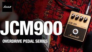 JCM900 Pedal Official Demonstration | Overdrive Pedals | Marshall