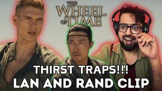 REACTION to Wheel of Time S3 Lan and Rand Clip!