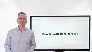 How to avoid banking fraud