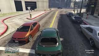 GTA V Michael's Epic 5-Star Chase: Robbery & Escape!