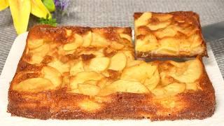 Cake in 5 minutes! The famous German apple cake that melts in your mouth! Easy and delicious