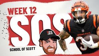 Top Analyst Uncovers Hidden Secrets of League Winners | School of Scott (Week 12 Fantasy Football)