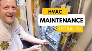 Behind The Scenes On An HVAC MAINTENANCE Visit With One Hour Heating and Air Conditioning - OLATHE