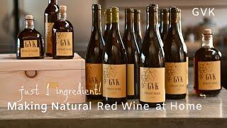 How to Make Natural Red Wine at Home