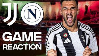 JUVENTUS vs NAPOLI | POST GAME REACTION SERIE A MD5