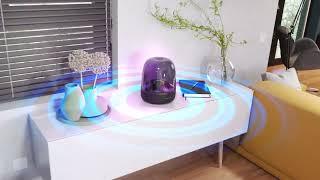 Harman Kardon | Aura Studio 4 | Bluetooth speaker with iconic transparent dome and themed lighting.