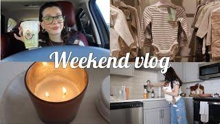 COZY WEEKEND VLOG: H&M baby haul, PR unboxing, sunday reset & how I blowout my hair